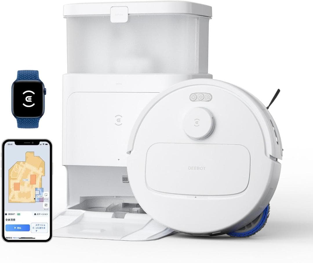 ECOVACS DEEBOT N30 Pro OMNI ロボット掃除機 水拭き