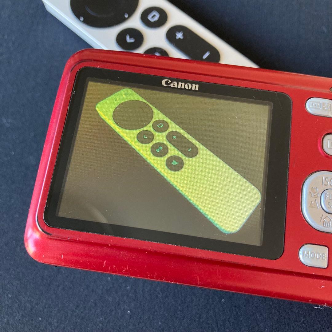 Canon PowerShot A480 レッド CCDセンサー コンデジ
