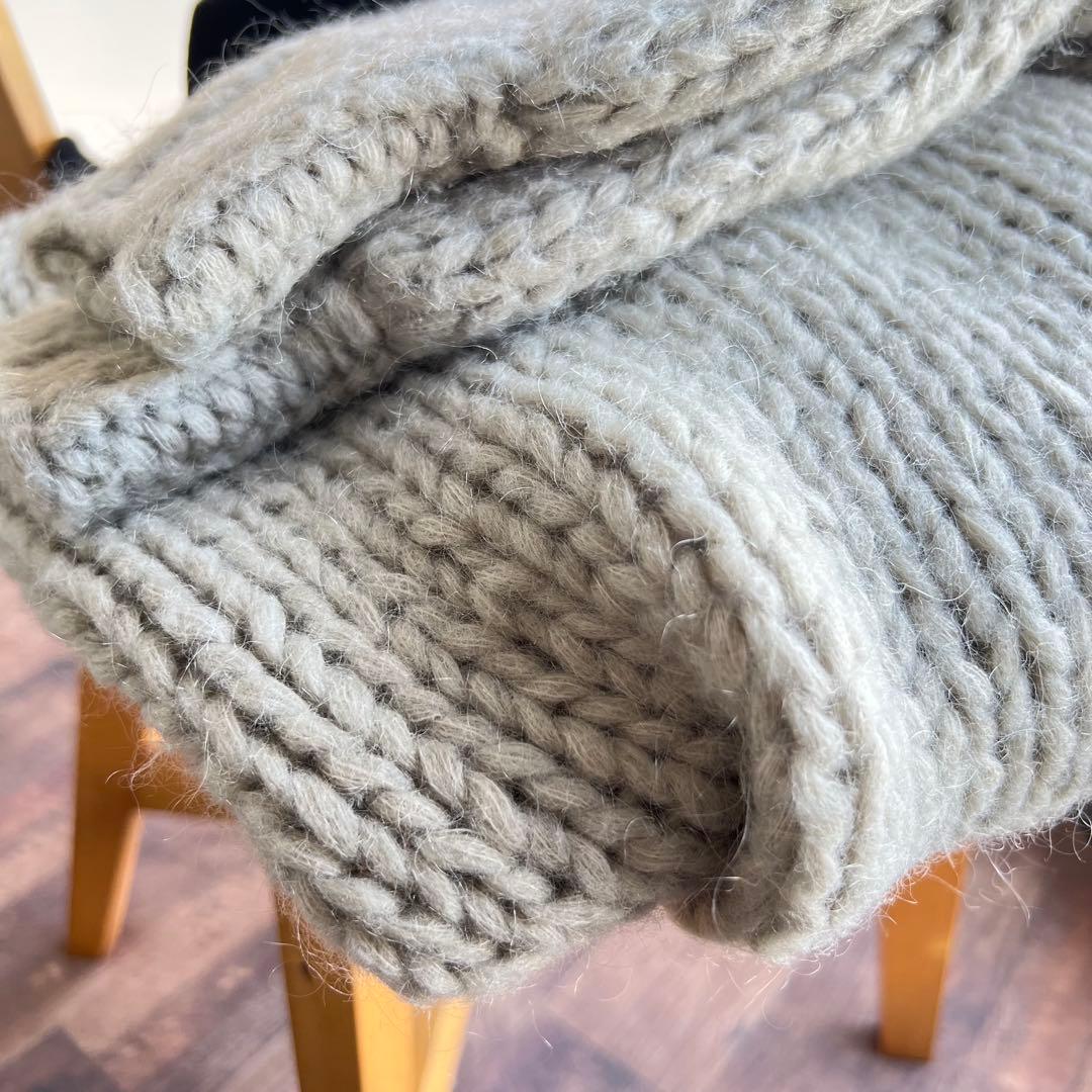 Whim Gazette オーバーサイズニットカーディガン