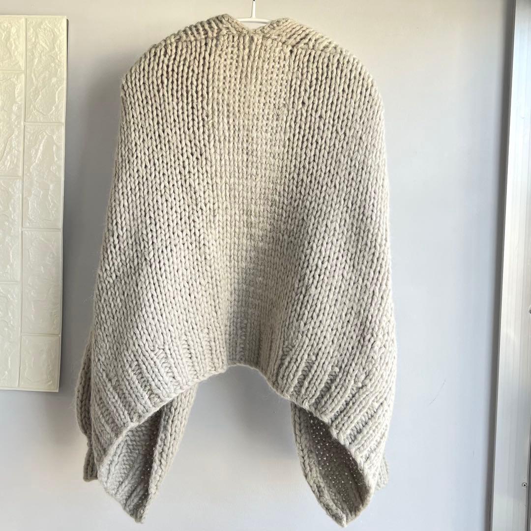 Whim Gazette オーバーサイズニットカーディガン