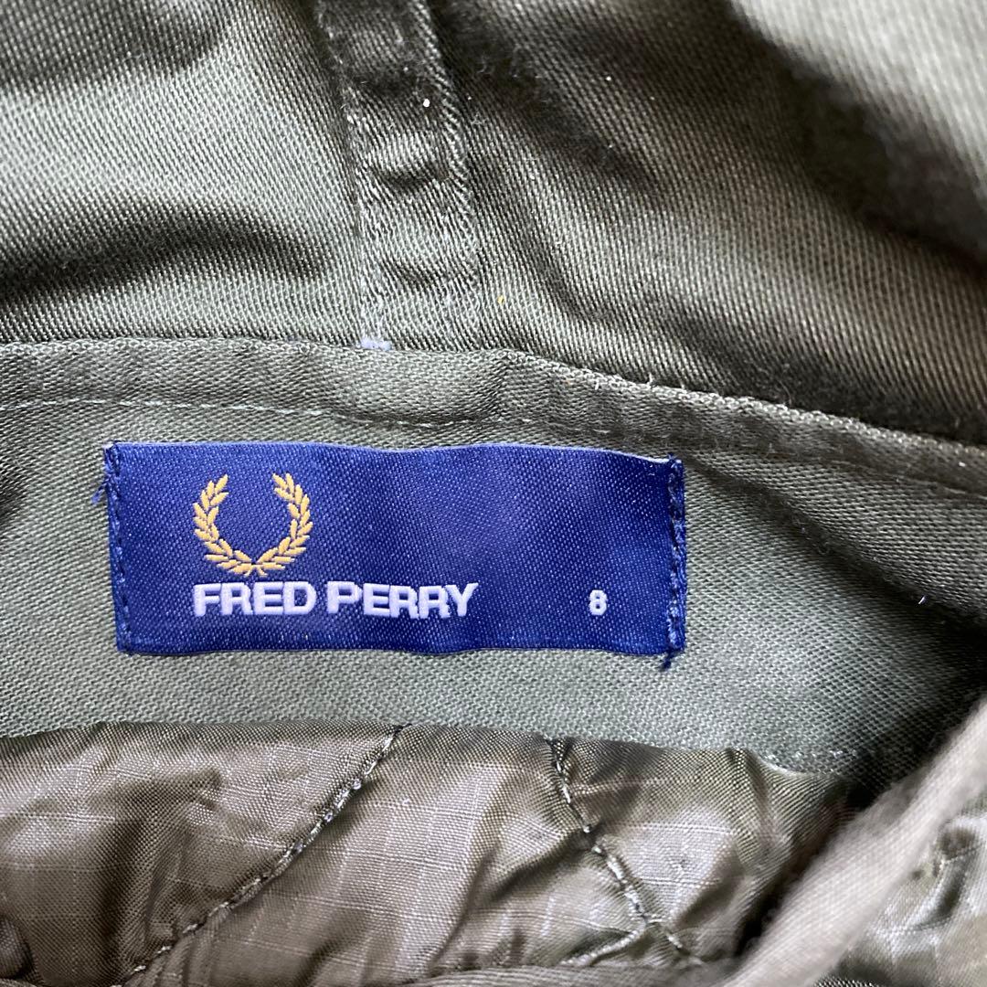 サイズ8 フレッドペリー モッズコート キルティングライナー付き