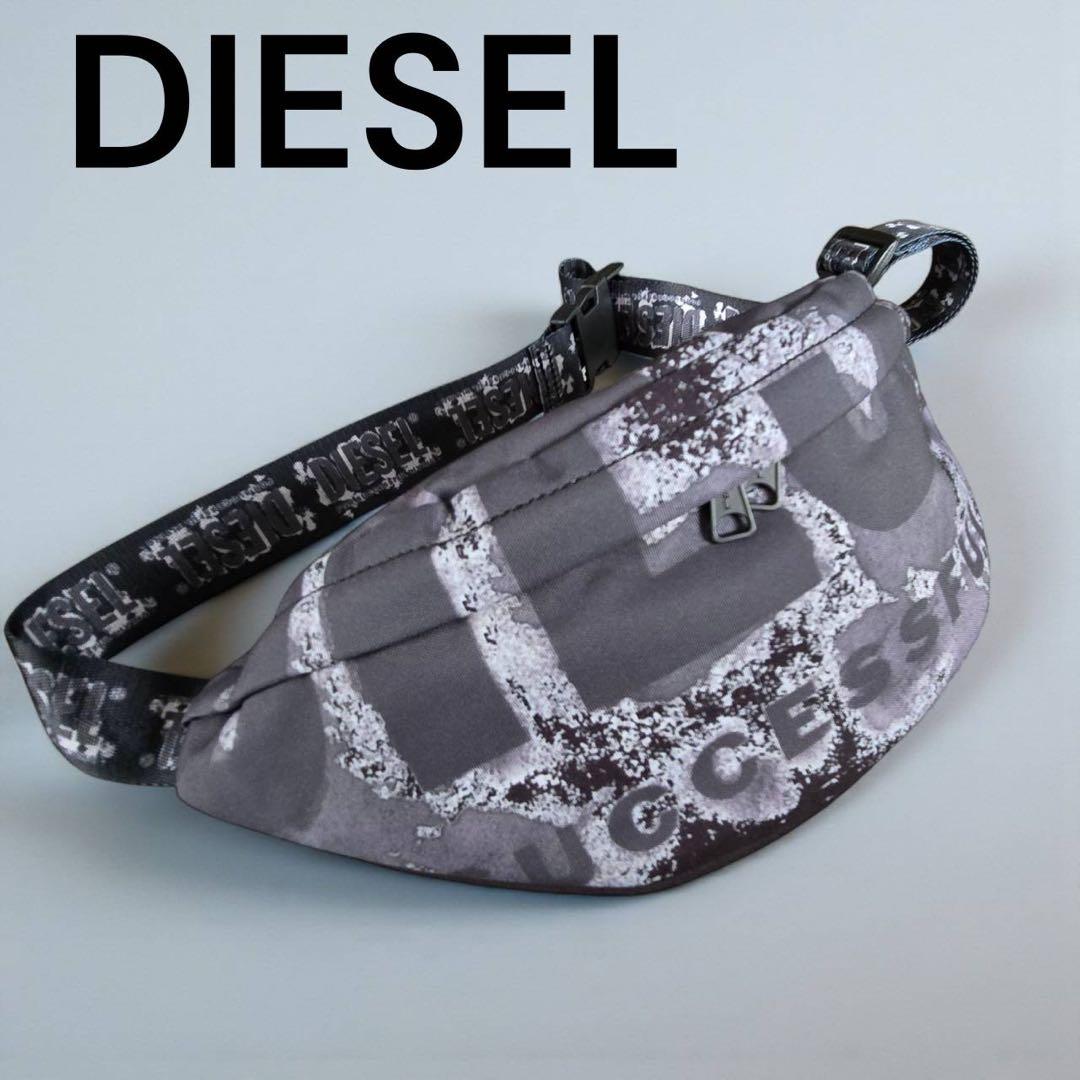 新品✨DIESEL ディーゼル ブランドロゴ デザイン ボディバッグ