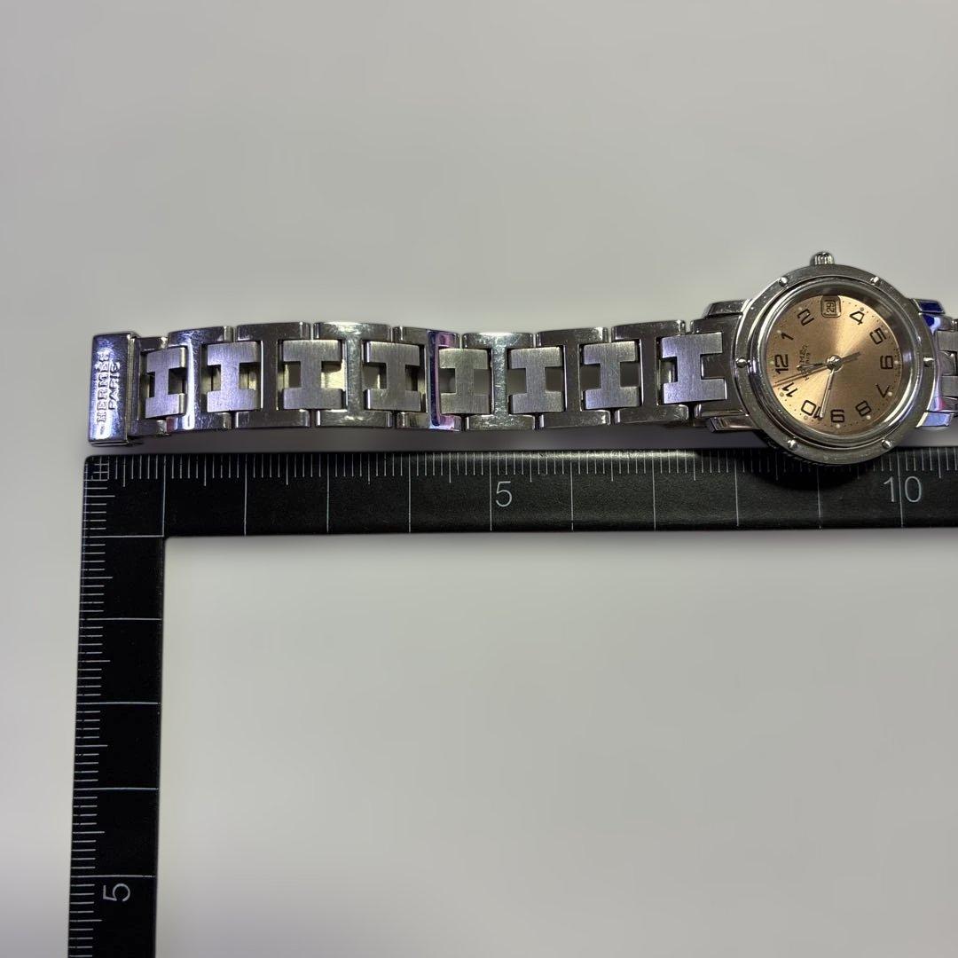 専用ページ エルメス 腕時計 クリッパー　レディース ピンクゴールド文字盤