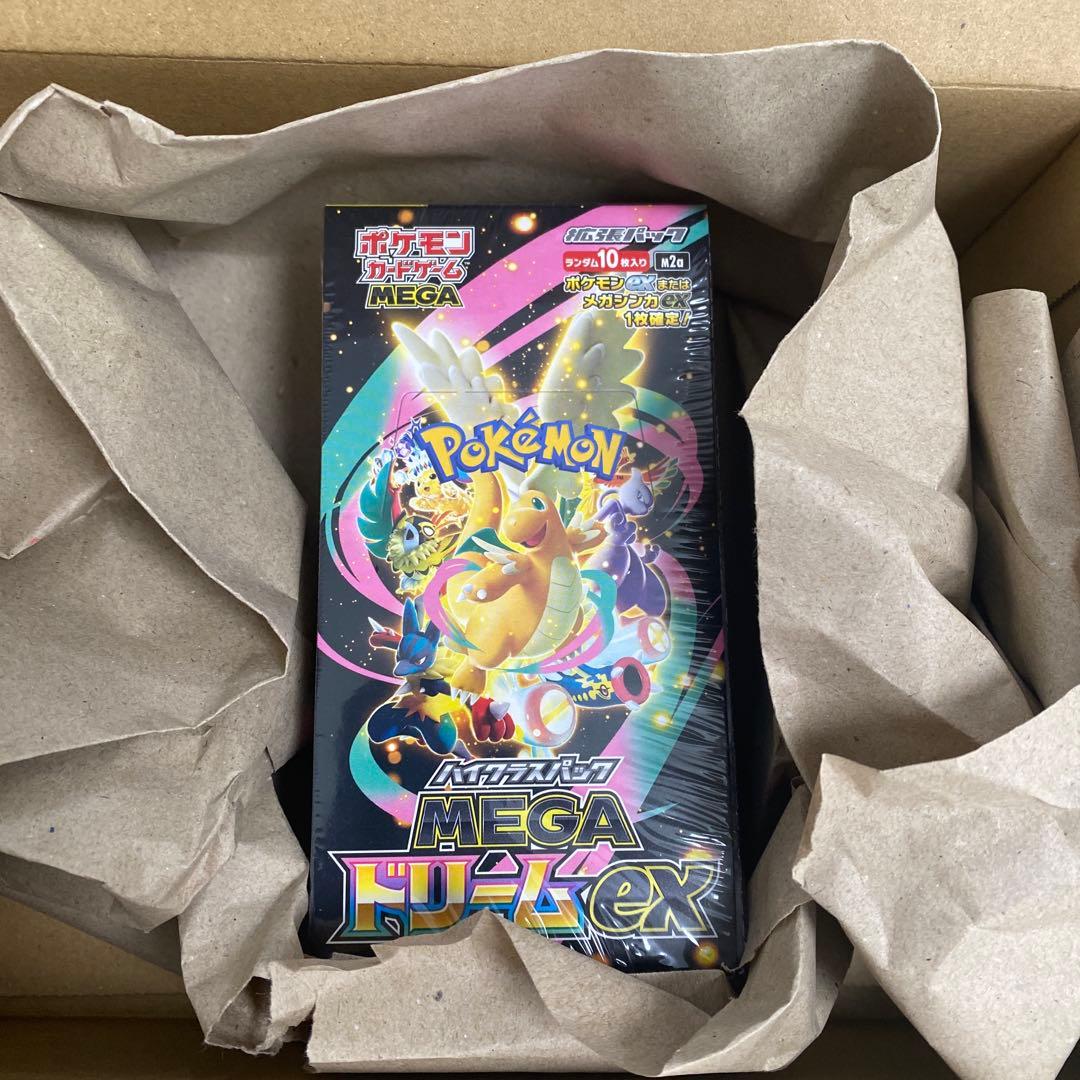 ポケモンカードゲーム　MEGAドリームEX BOX シュリンク付き