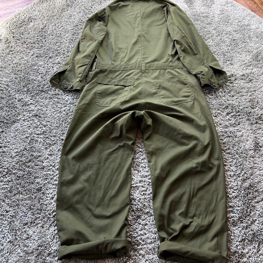 美品 アメリカ軍 空軍 エアフォース つなぎ ミリタリーツナギ 訳あり