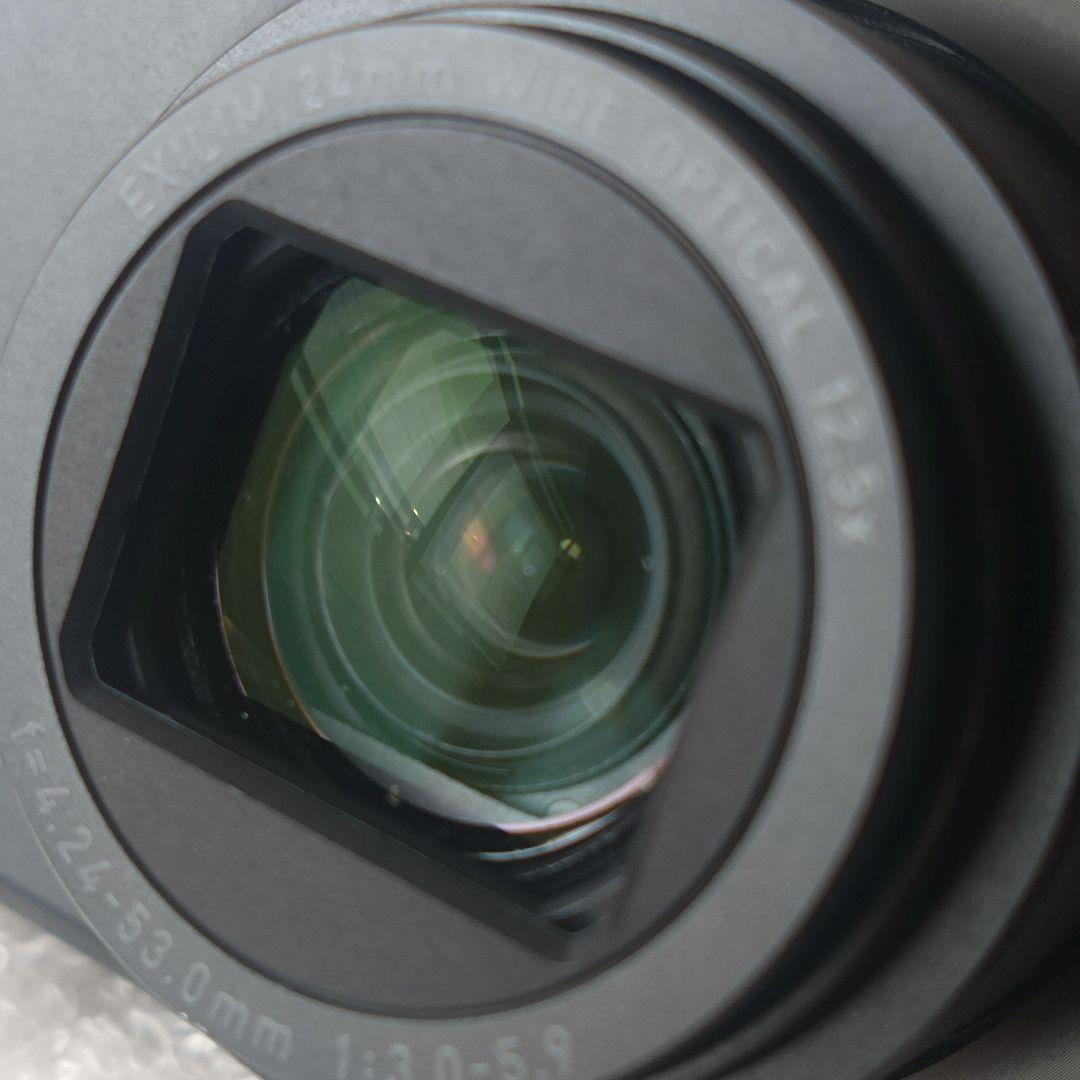 美品CASIO HS EX-ZR1000ブラック デジタルカメラ EXILIM