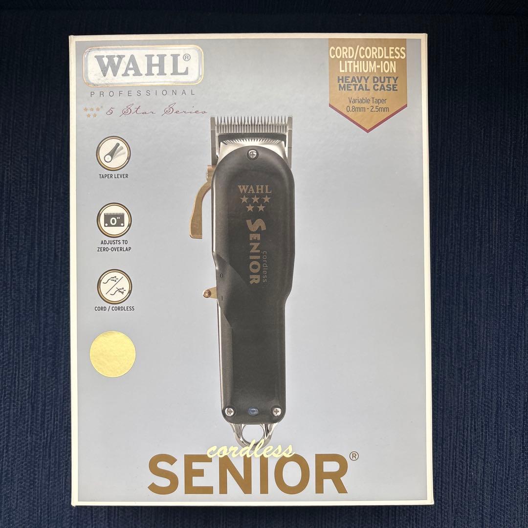 WAHL cordless SENIOR バリカン