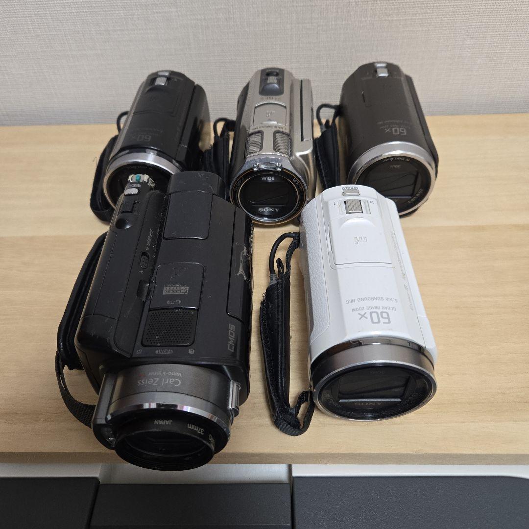 T*プ様 SONY ビデオカメラ 5台セット