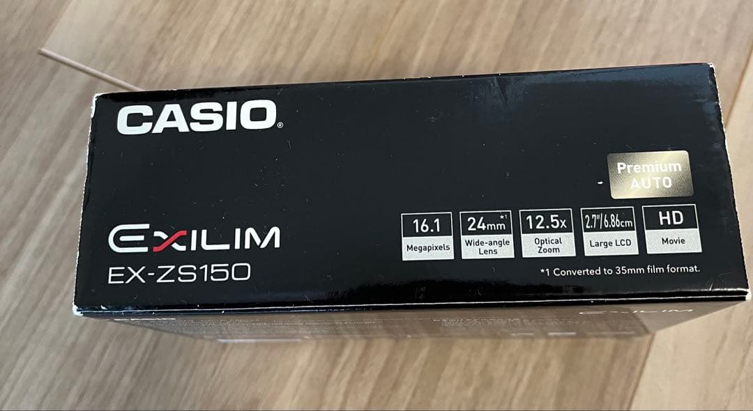 レトロ！コンパクトデジカメ　CASIO EXILIM EX-ZS150 ピンク