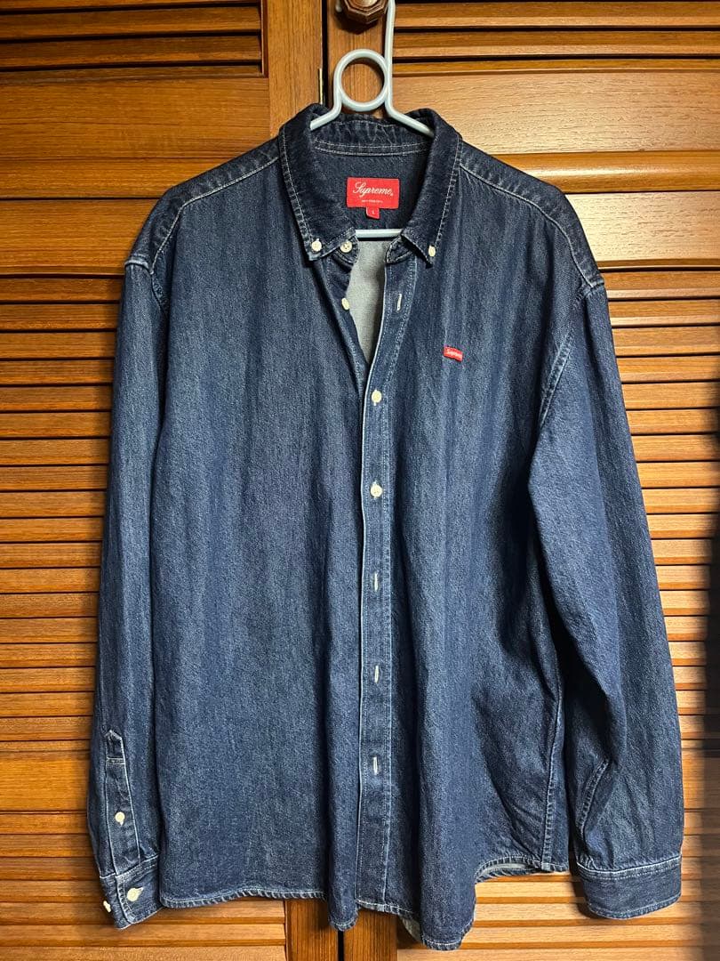 トップス Supreme Small Box Denim Shirt L