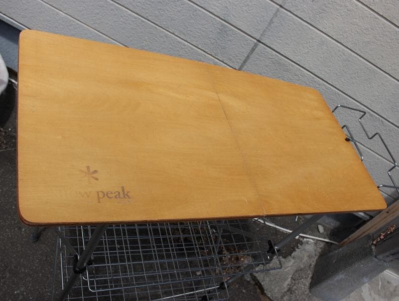 廃盤 スノーピーク フィールドキッチンテーブル マルチスタンド付き