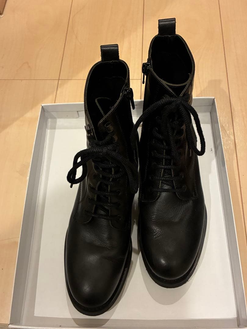 ファビオルスコーニ　レースアップ ブーツ38