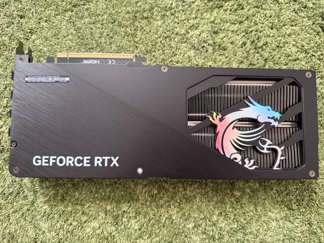 グラフィックボード・グラボ・ビデオカード MSI GeForce RTX5070 12G GAMING TRIO