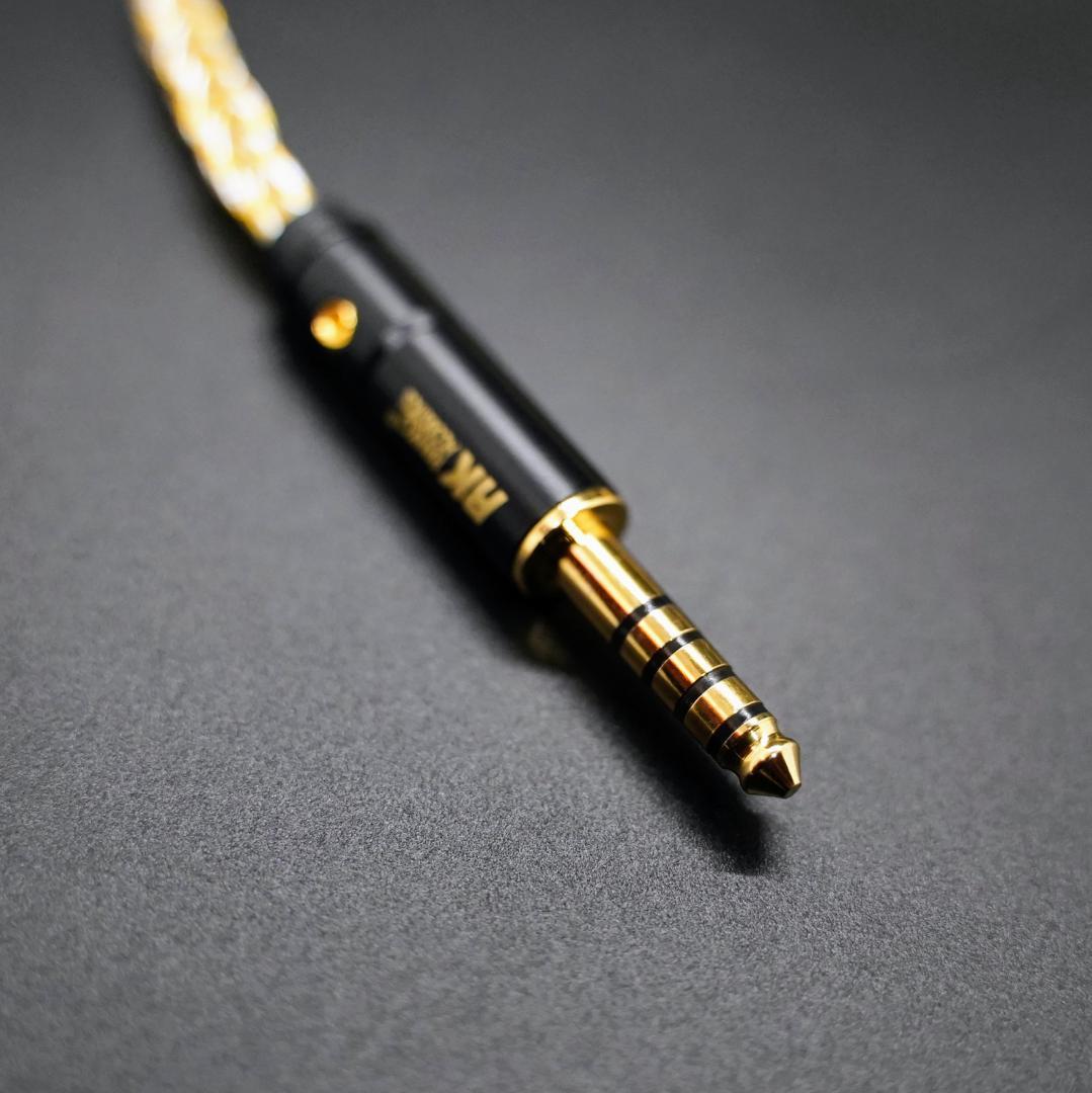 特別価格16芯 金銀線撚り合わせリケーブル膨張MMCX/4.4mmバランス接続