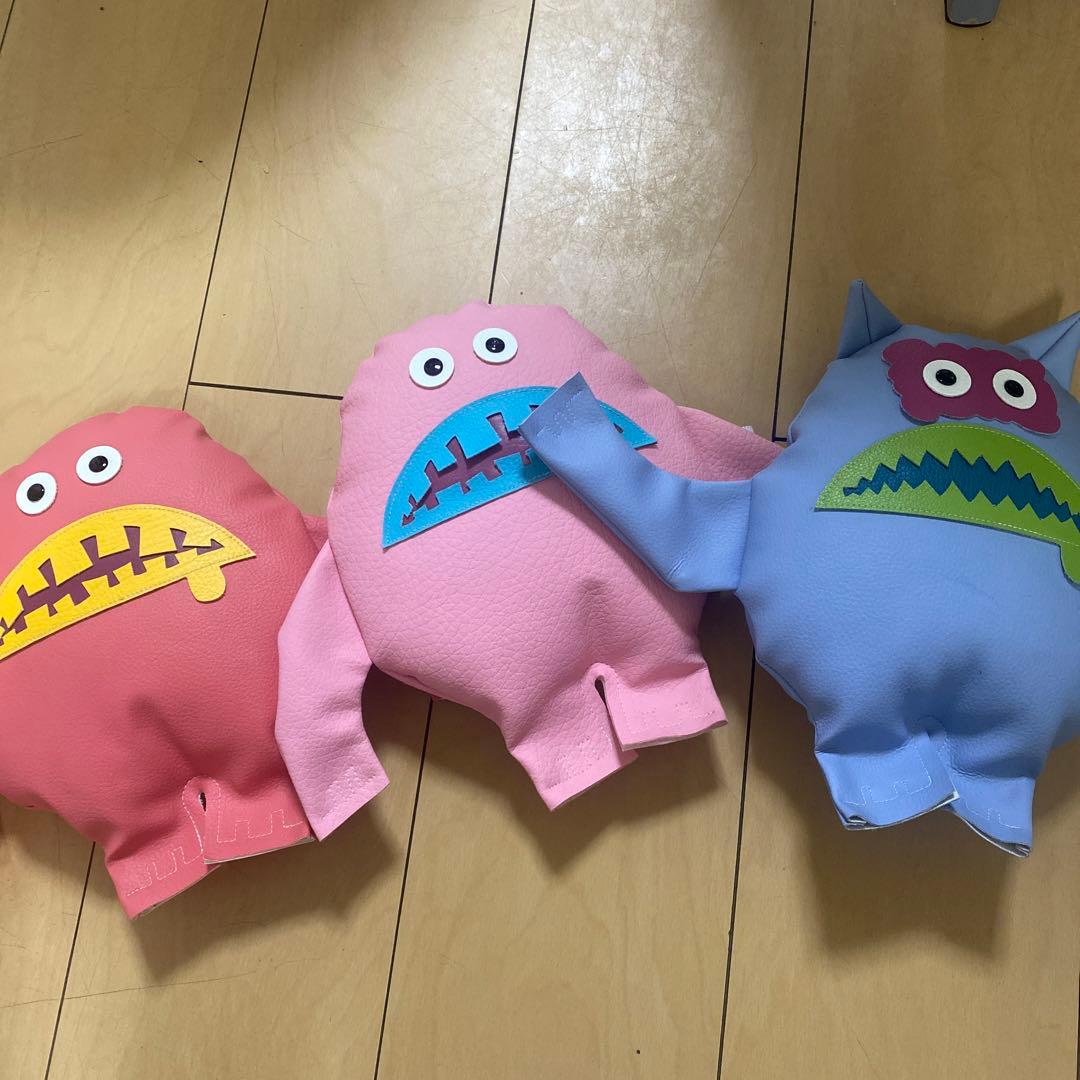 ナウガモンスター　３体セット　　値下げ交渉可