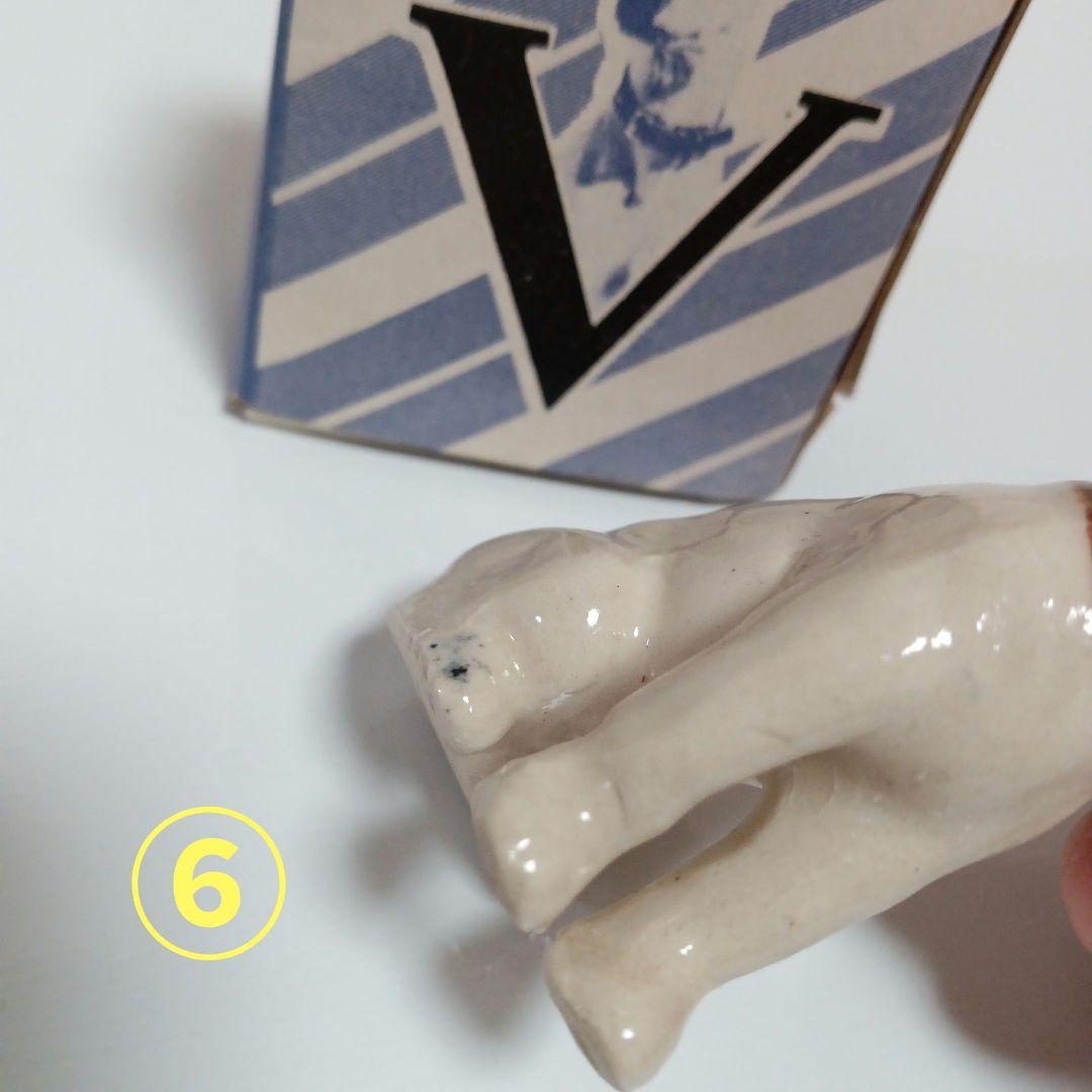 ビクター犬　ニッパー君　昭和レトロ　ヴィンテージ　陶器　置物　6体