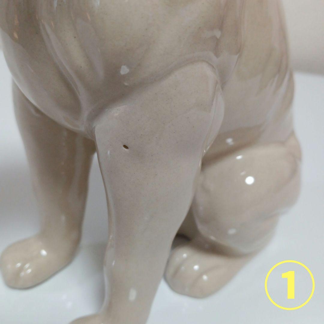 ビクター犬　ニッパー君　昭和レトロ　ヴィンテージ　陶器　置物　6体