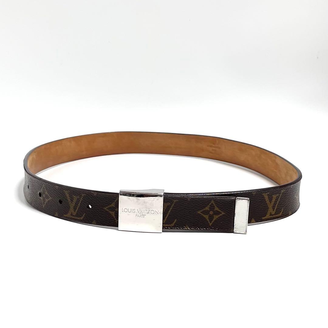 ルイヴィトン サンチュール ベルト モノグラム レザー