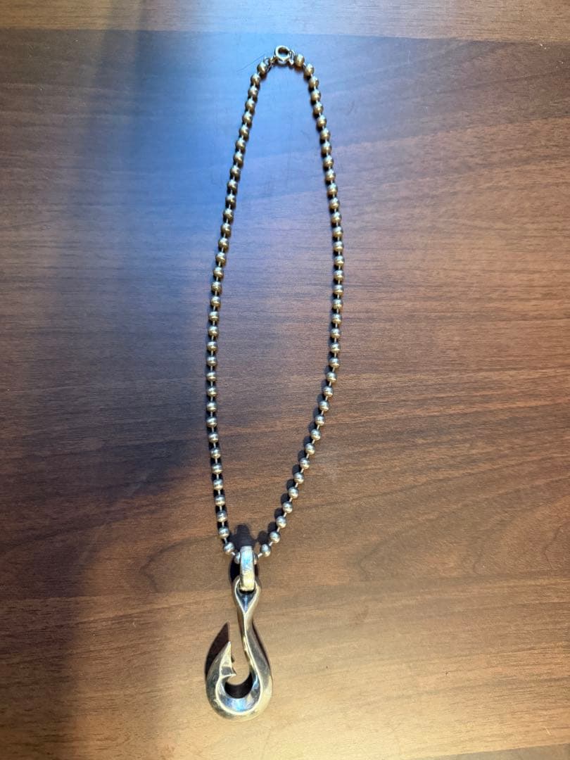t*a様 Bill Wall Leather フック型ネックレス