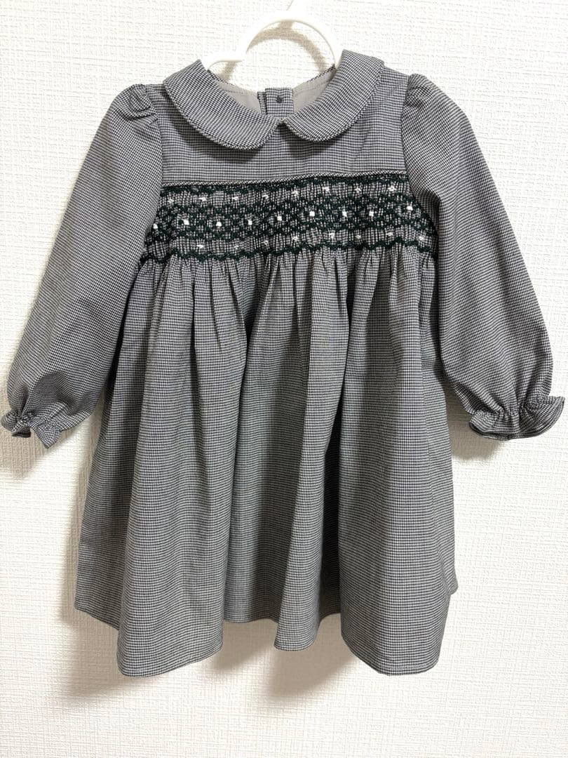 【新品】House on the Hill Smocking Dress 90