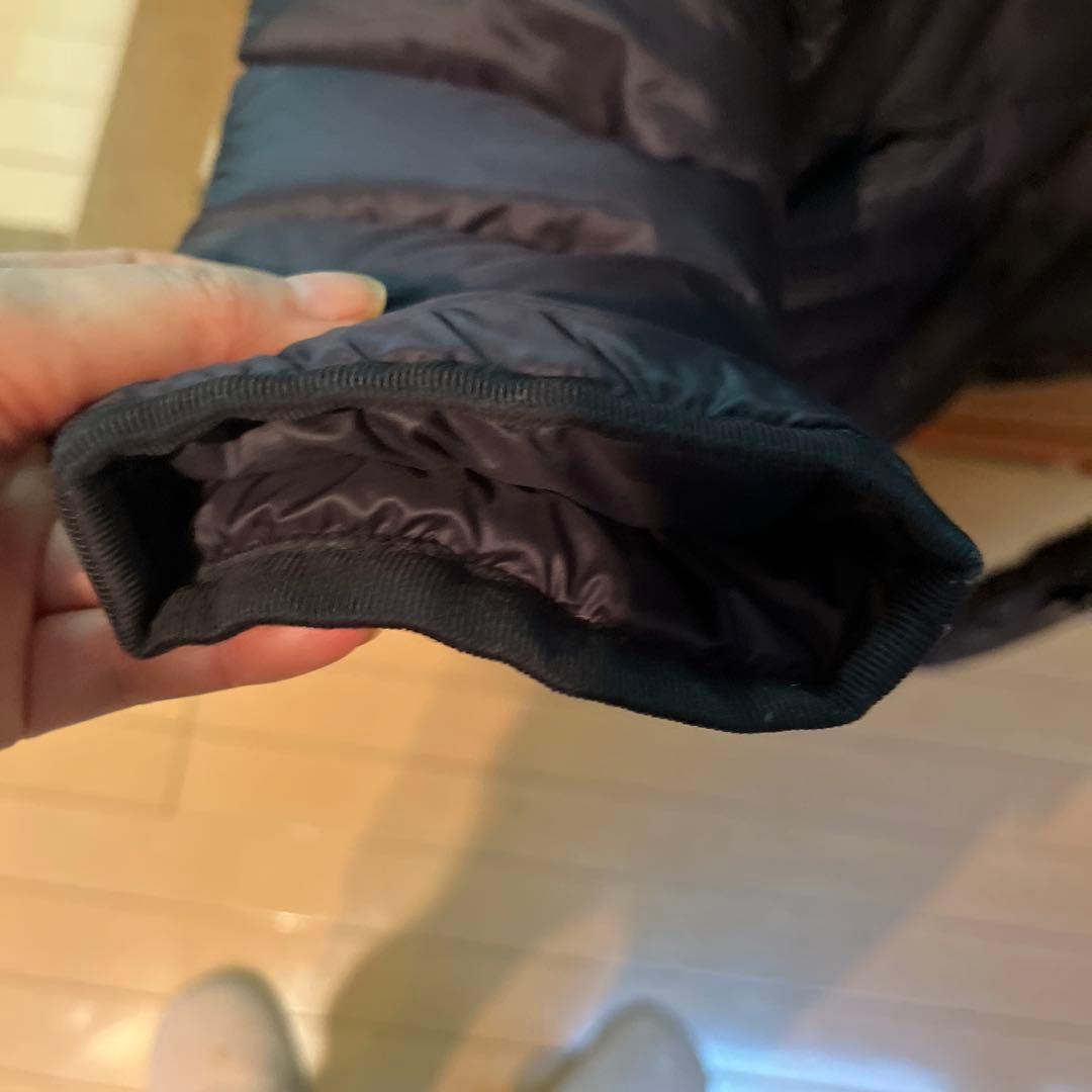 MONCLER ダークグレー ロングダウンジャケット