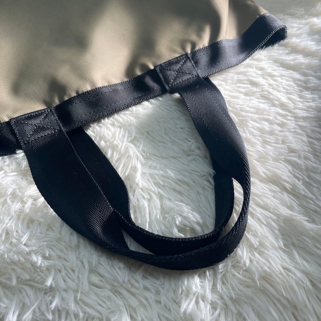 【レア】PORTER ポーター ラウンド トートバッグ カーキ A4収納可