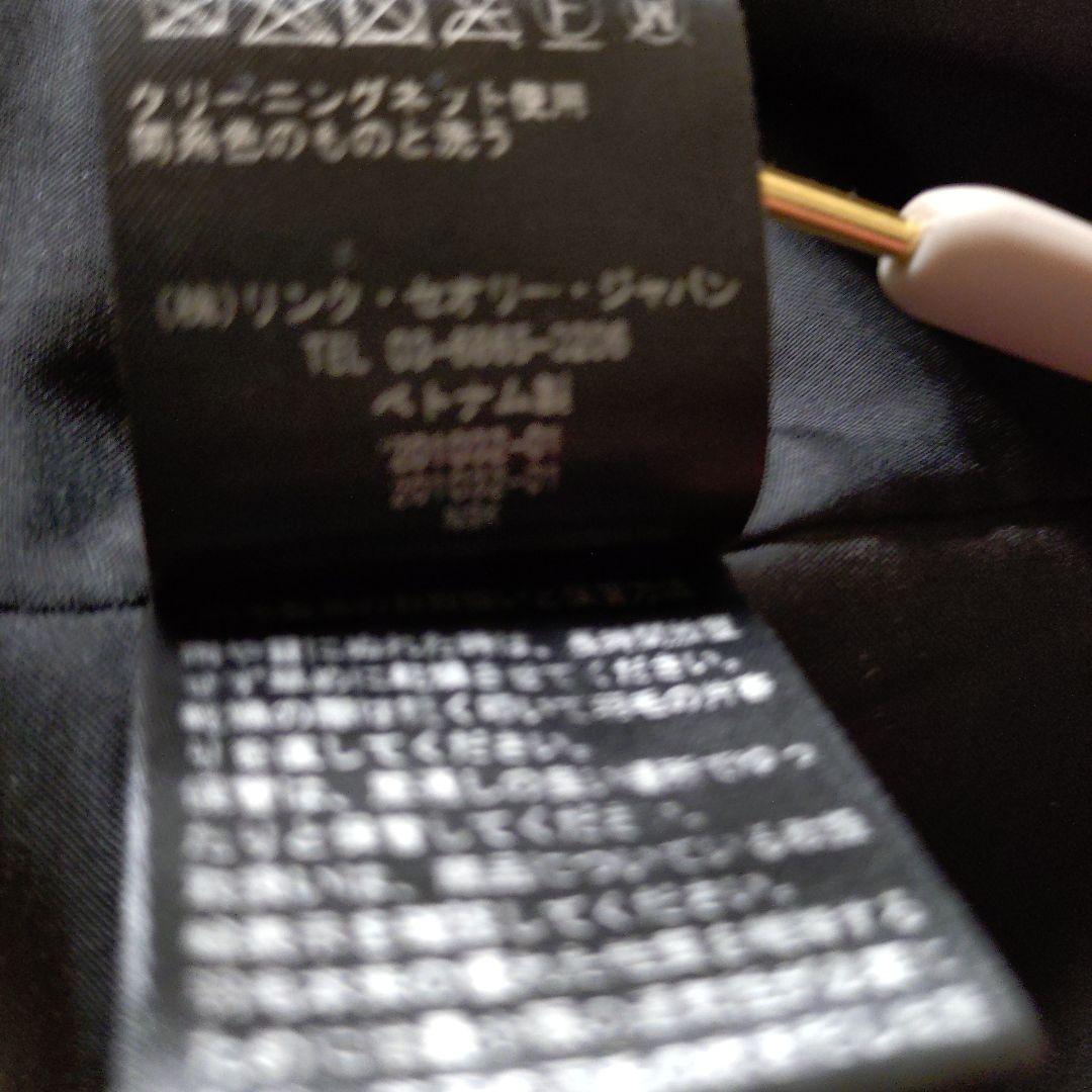 美品 Theory 現行タグ 黒 ダウン ショート スタンドカラー　軽くて暖かい