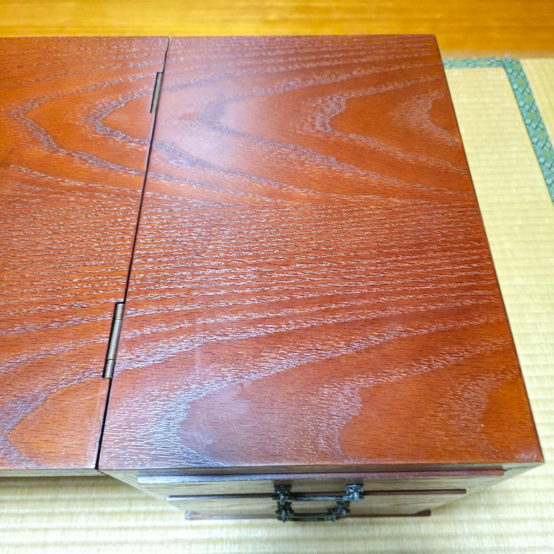 【美品】折り畳み座机・文机　昭和レトロ家具　ヴィンテージ家具　アンティーク　匿名