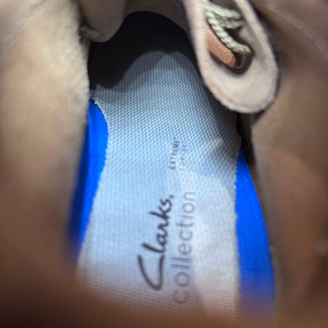 【未使用品】CLARKS クラークス　25 ワラビー　シェイカーブーツ　レザー