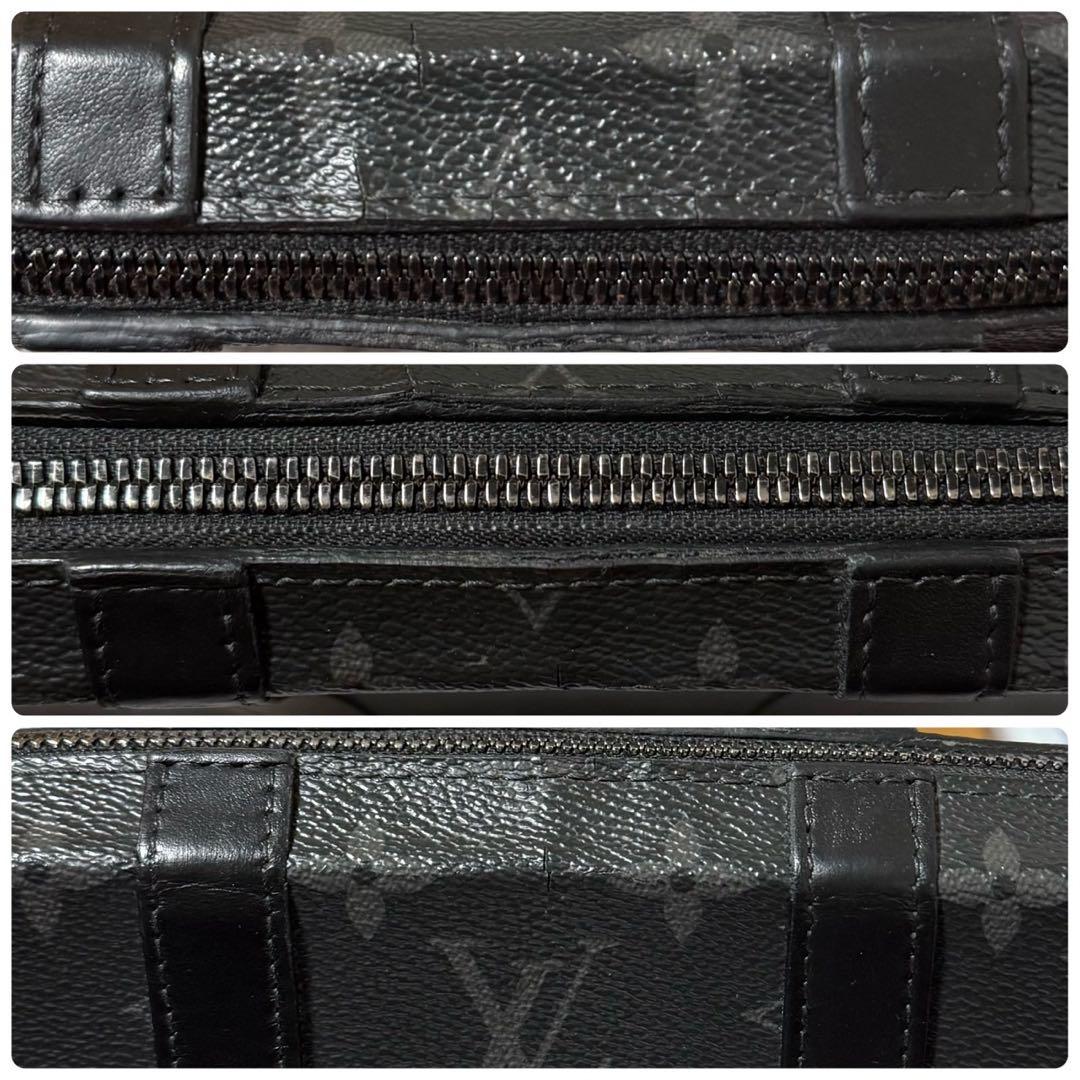 6222 美品 ルイヴィトン モノグラムエクリプス ソフトトランク・ウォレット