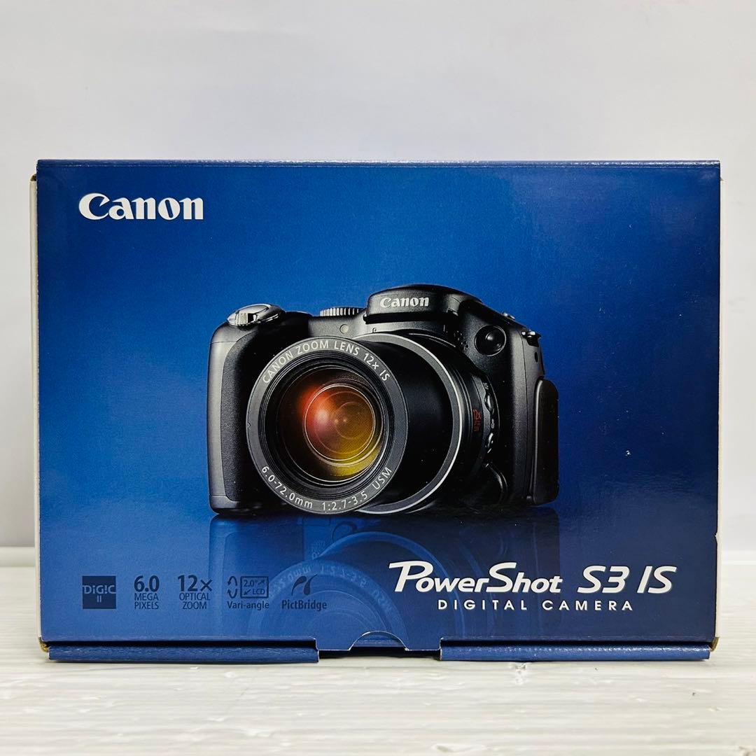 ★新品未使用★Canon PowerShot S3 IS デジタルカメラ 純正