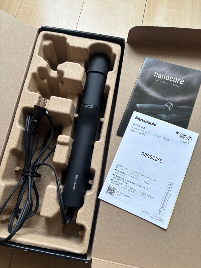 Panasonicナノケア ストレートヘアアイロン EH-HN50-A