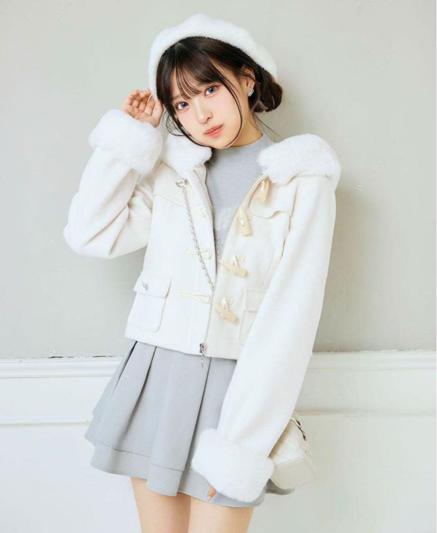 【michellMacaron】 ショートダッフルコート