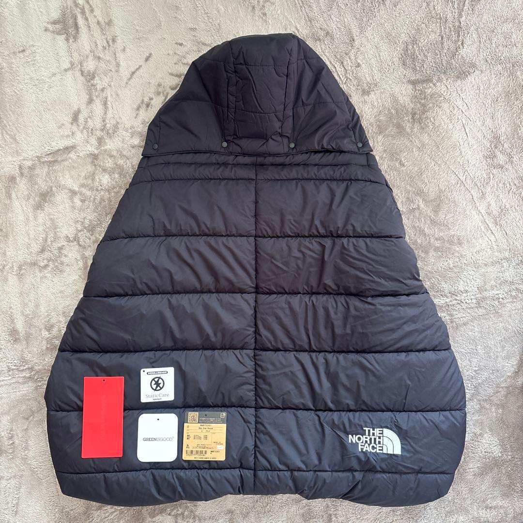 ノースフェイス THE NORTH FACE ベビー シェルブランケット　黒