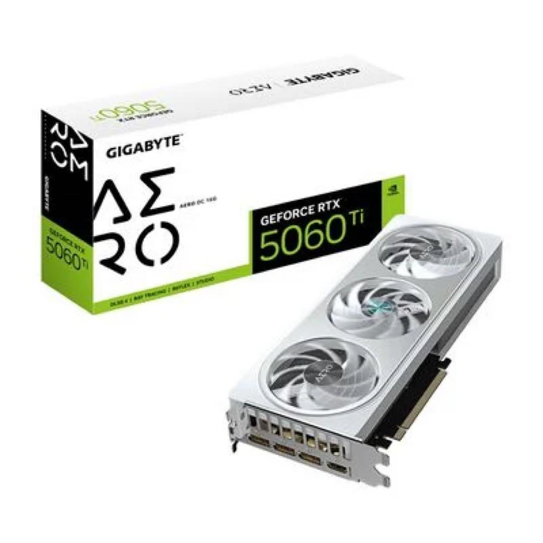 GIGABYTE GeForce RTX 5060 Ti 16GB 保証有り