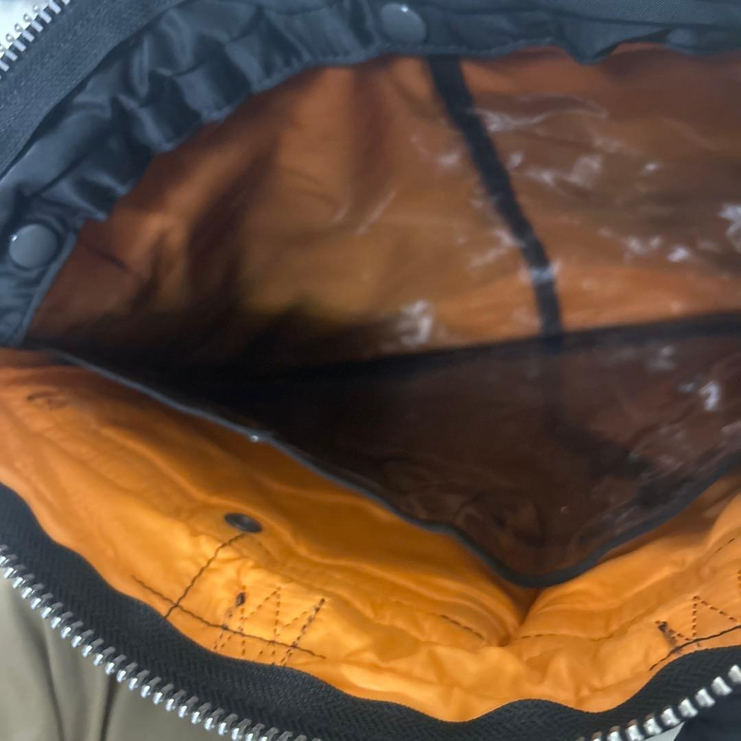 ✨極美品✨ポーター タンカー ショートヘルメットバッグ 黒 ナイロン A4収納