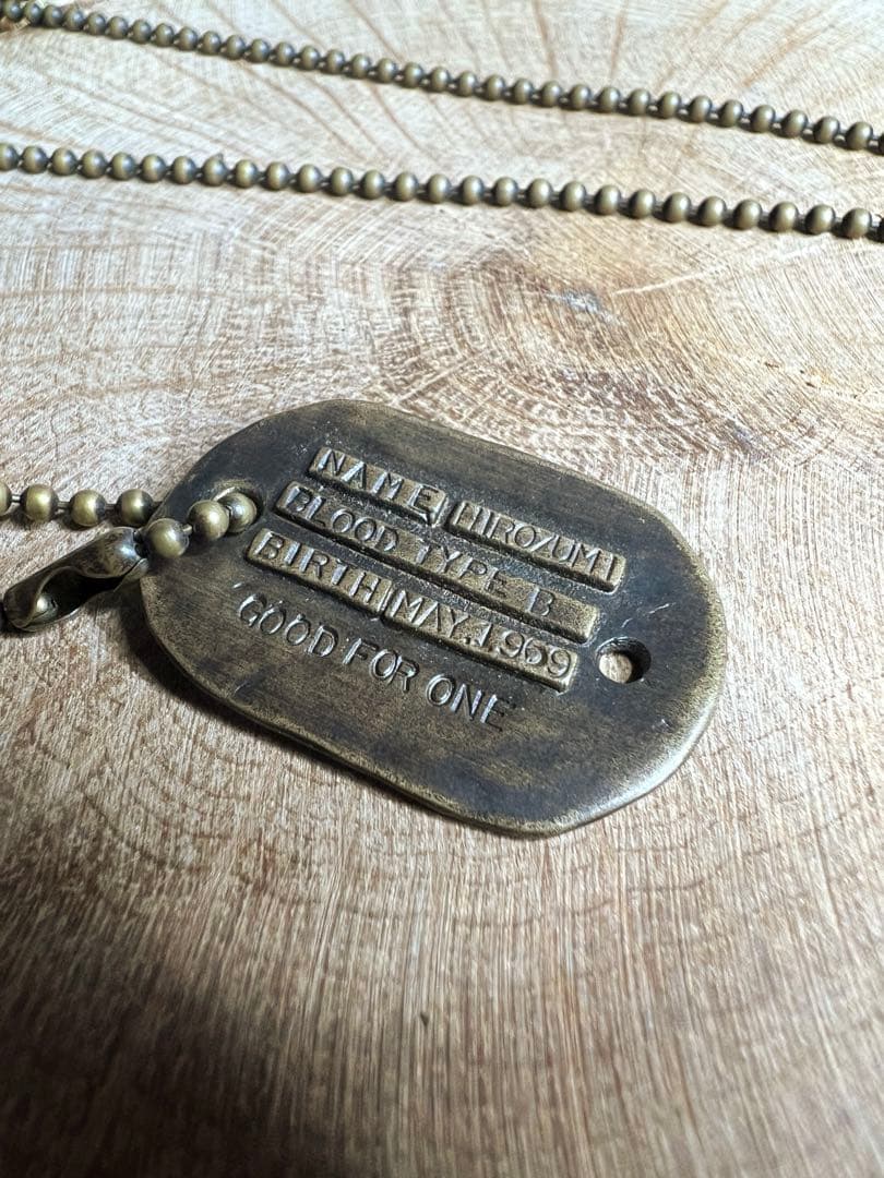 【AVIREX 】ドッグタグ　ネックレス