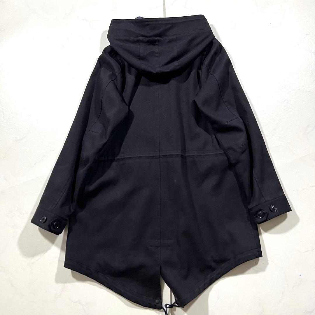 スタニングルアー ミンク 毛皮 ライナー モッズコート フィッシュテール 黒 M