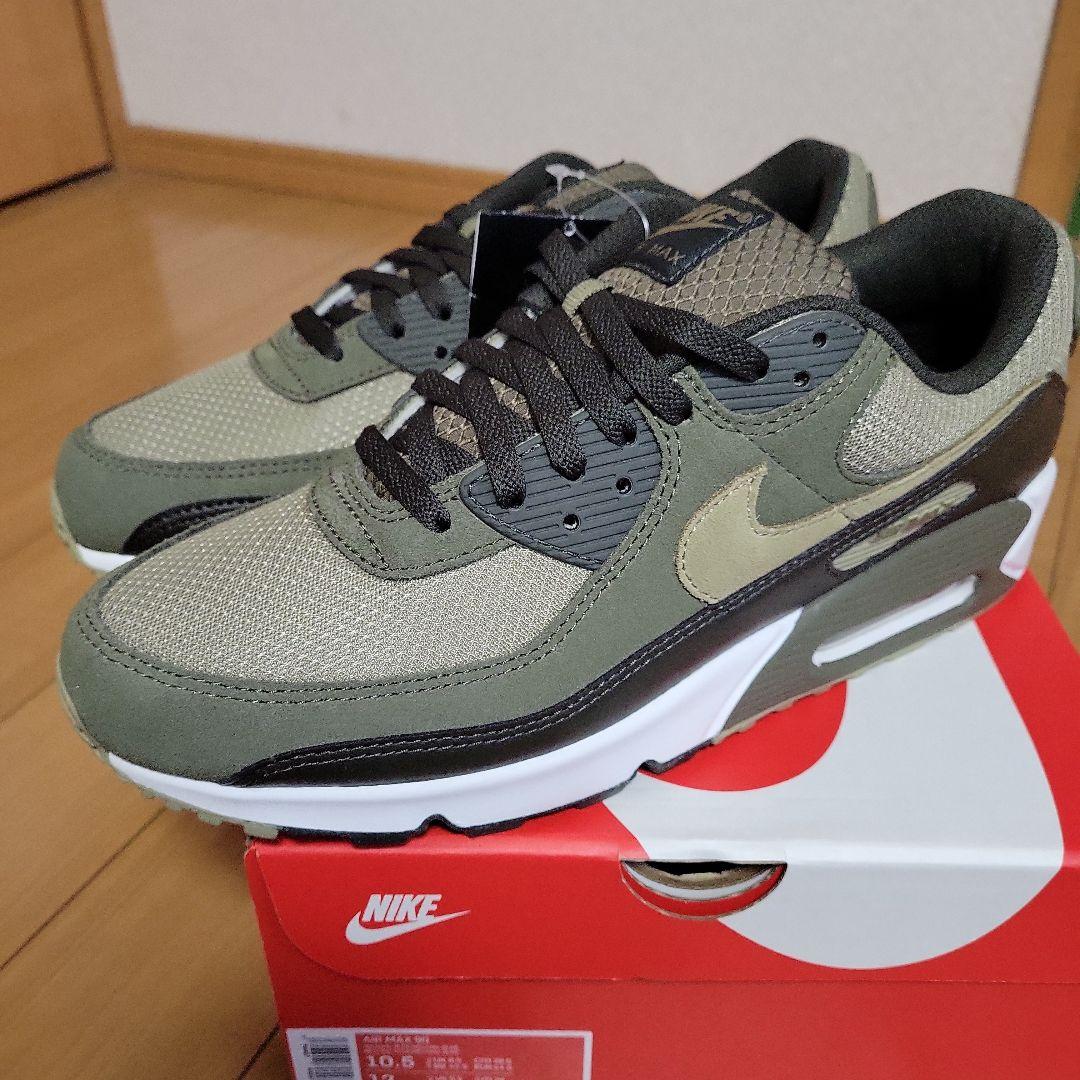 新品未使用★ナイキNIKE Air Max 90 オリーブ緑Size28.5㎝
