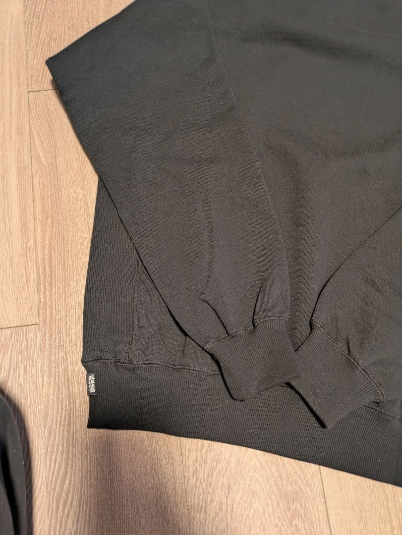 未使用　ブラックアイパッチ　ラインストーントレーナー　s