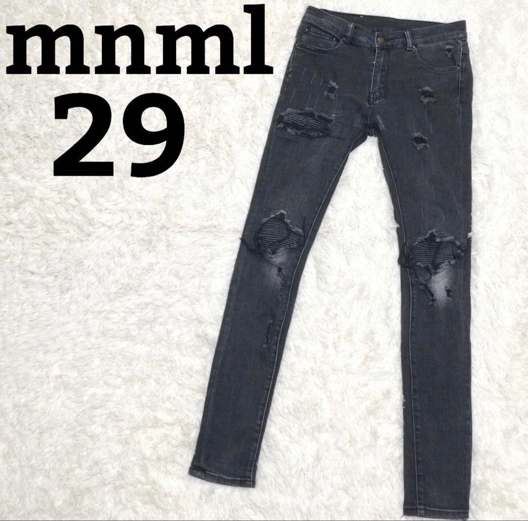 スリムフィット ミニマル mnml サイズ29