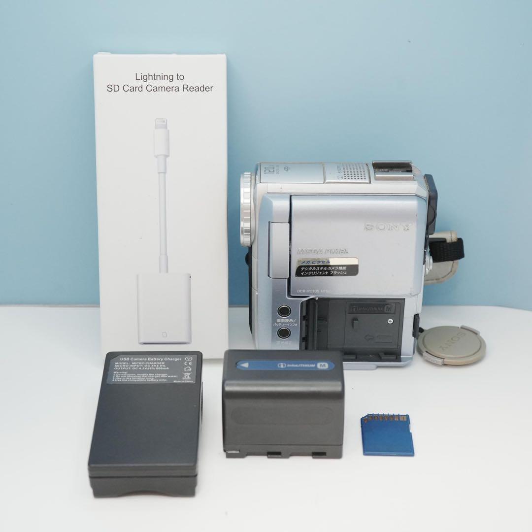SONY DCR-PC105 ビデオカメラ a4948