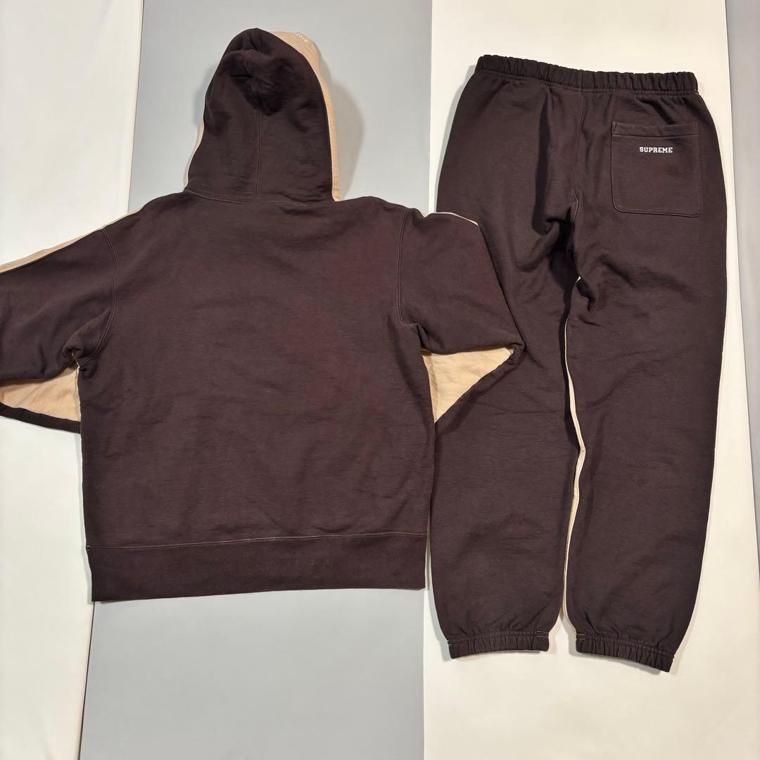 Supreme S Logo セットアップ　コムドット ゆうた　ブラウン　茶
