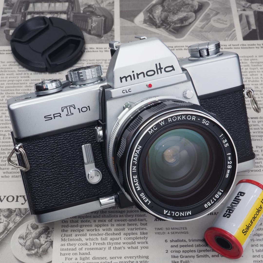 ミノルタ SRT101/MC W.ROKKOR-SG 28mm F3.5 #63