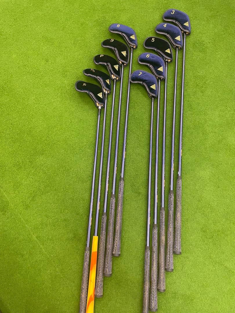 ゴ*ん様 ブリヂストン　ジャンボ尾崎　限定モデル　美品　アイアンセット 10本