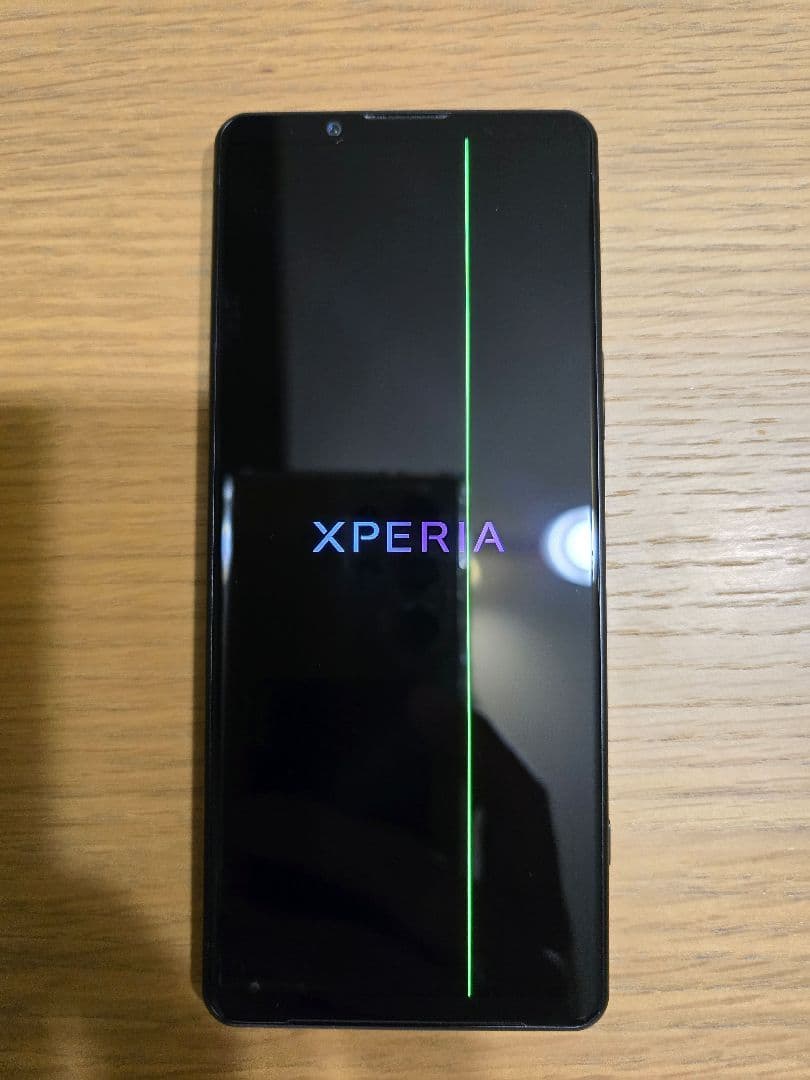 《画面緑線あり・ジャンク》Xperia 5 IVブラック