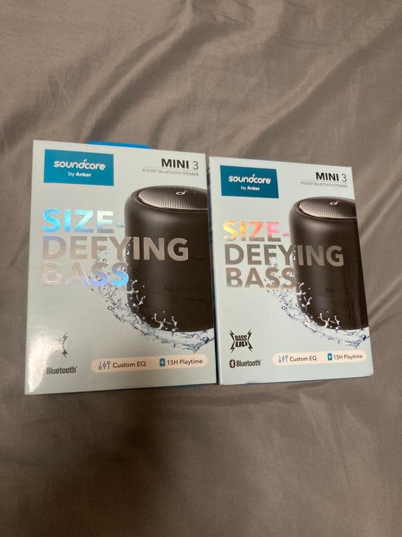 Anker Soundcore mini3 スピーカー 2個 ブラック 黒色