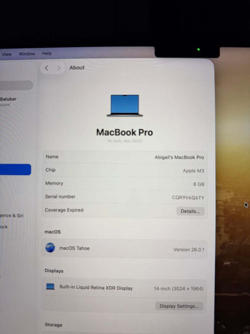 Apple MacBook Pro M3 14 インチ スペースグレイ