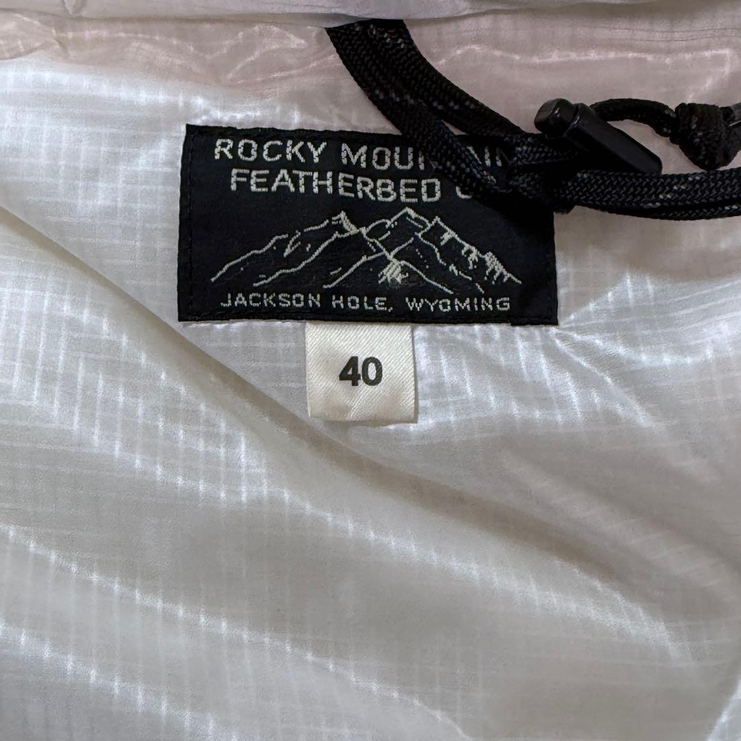 未使用タグ付き ロッキーマウンテンFEATHERBED NS JACKE 初期版