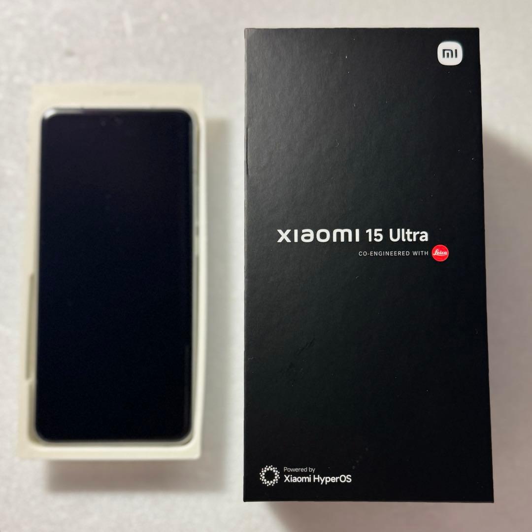 美品 Xiaomi 15 Ultra 16GB+512GB SIMフリースマホ